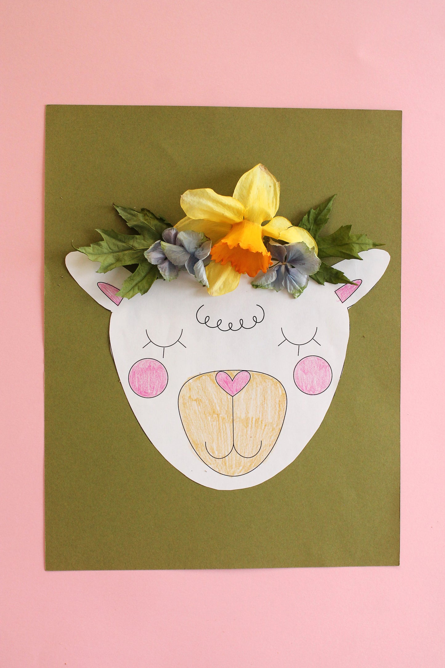 Printable Activity - Garlanded Eid Sheep
