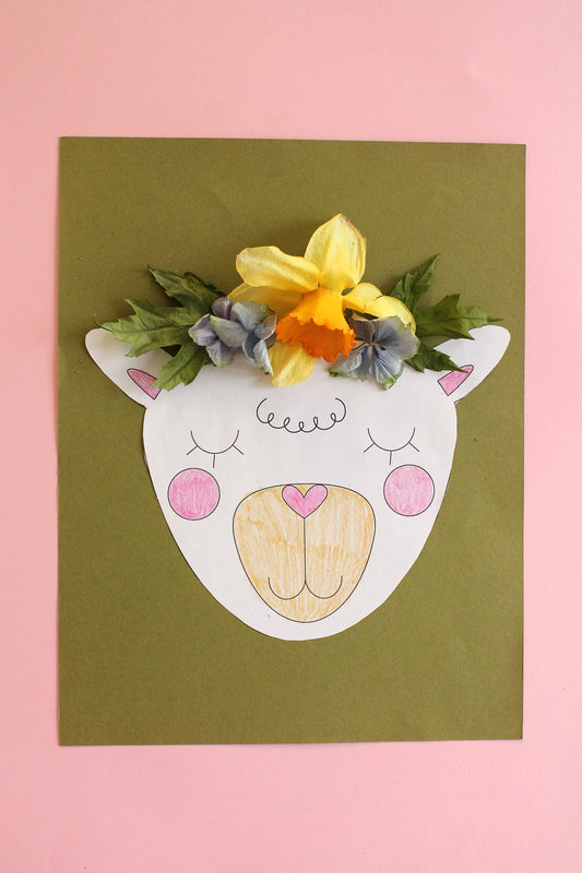 Printable Activity - Garlanded Eid Sheep