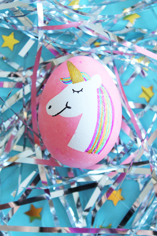 Printable Unicorn Easter Eggs Template